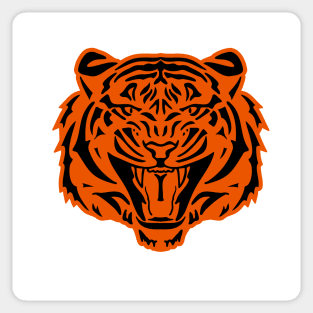 Tiger Head Sticker